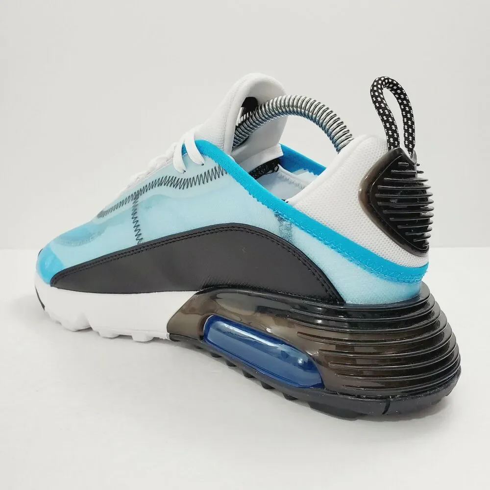 NIKE Shoes AIR MAX 2090 Mens Size 6 Laser Blue Black Running Sneaker CT1091-400